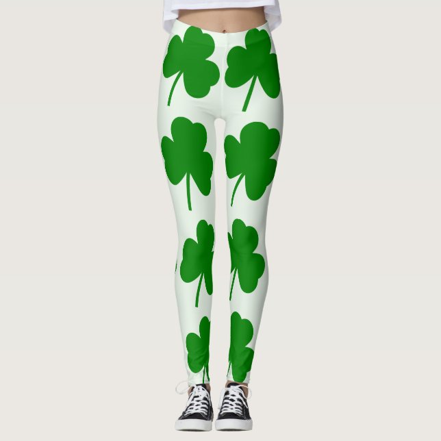 KLÖVER ST. PATRICKS DAGSFÖRKLARINGAR LEGGINGS (Framsida)