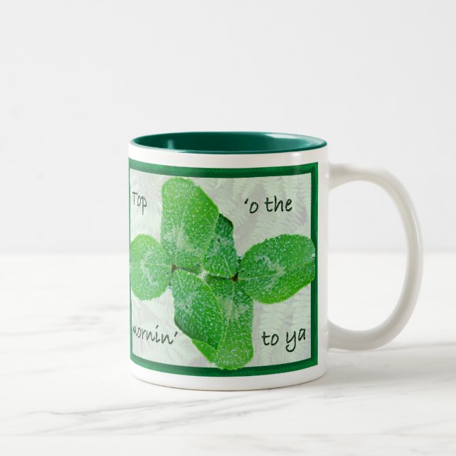 Klöver St patty's day Mugg (Höger)