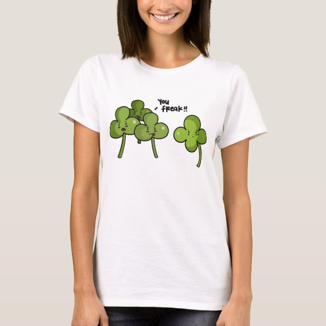 Klöver trakasserar T-tröja T-shirt (Framsida)