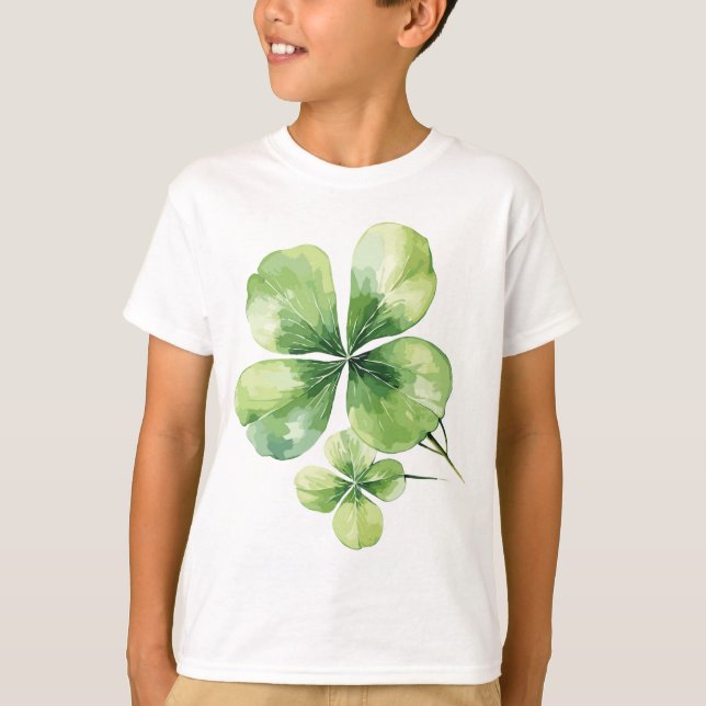 Kloverblad T Shirt (Framsida)