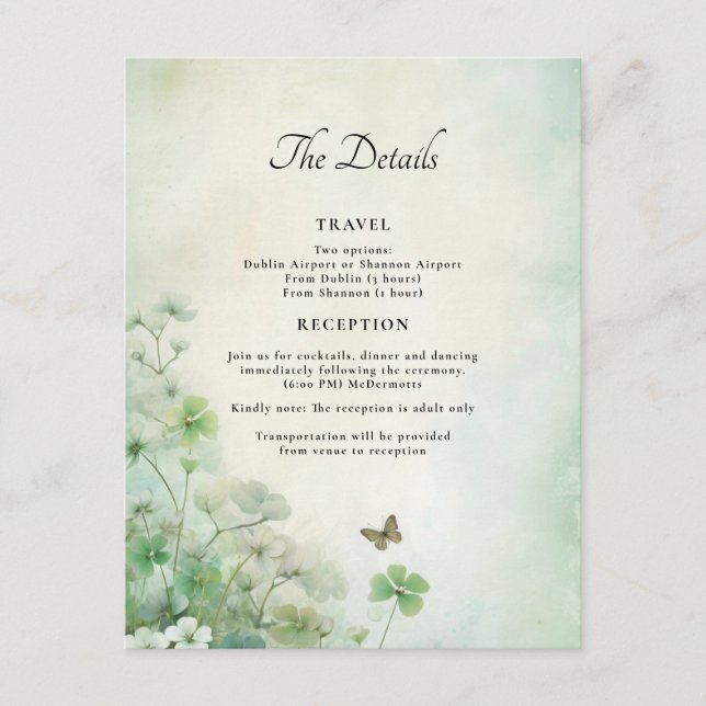 Klöverfältsdetaljer Tilläggskort (Framsida)