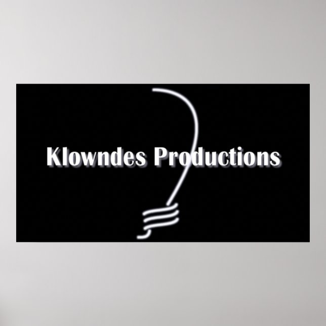 Klowndes Productions Poster (Framsidan)