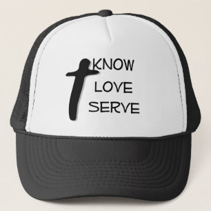 KLS ~ anpassade hat with christian message Truckerkeps