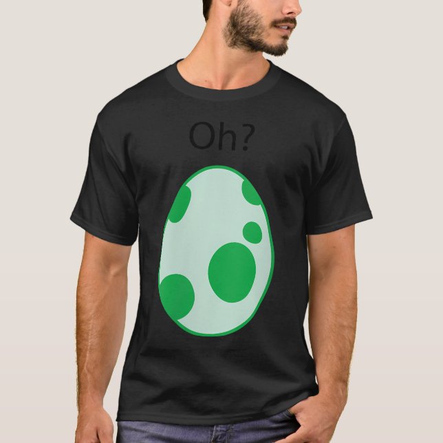 Kluäckande Ägg Oh T Shirt (Framsida)