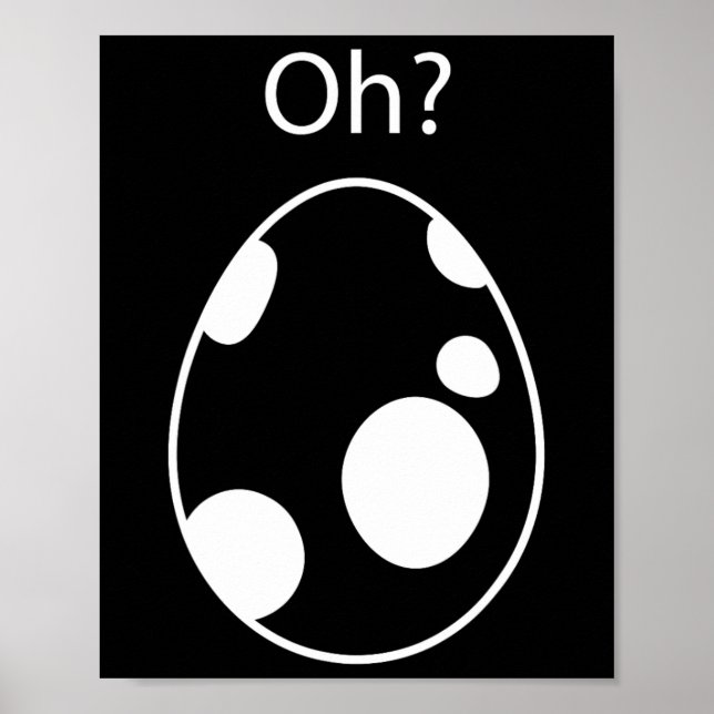 Kluäckande Ägg Oj Spelare  Poster (Framsidan)