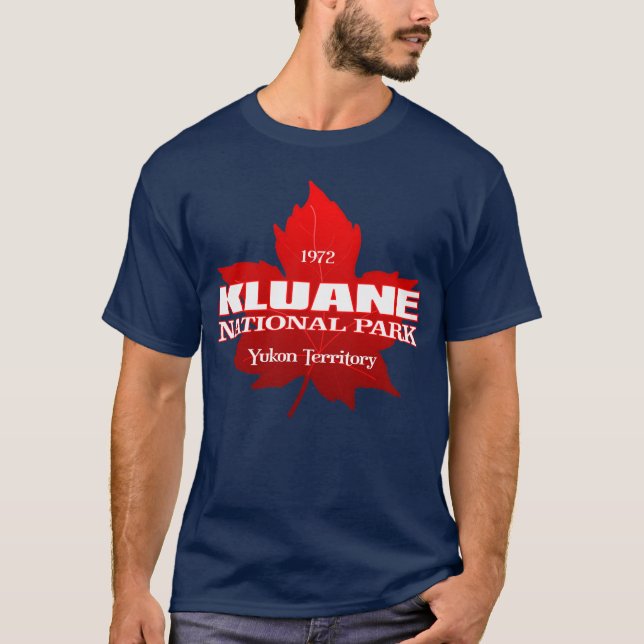 Kluane NP (maple löv) T Shirt (Framsida)