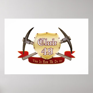 Klubb 49 Poster 24x36