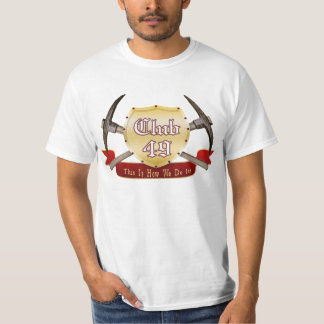 Klubb 49 värderar T-tröja T-shirt