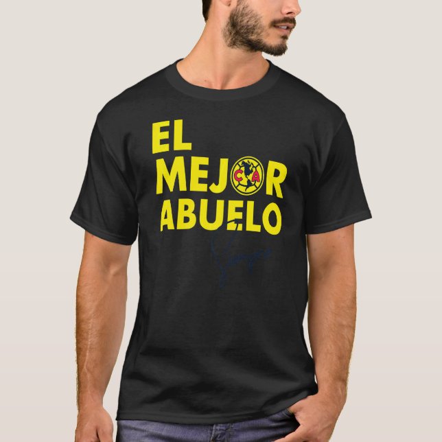 Klubb America El Mejor Abuelo T Shirt (Framsida)