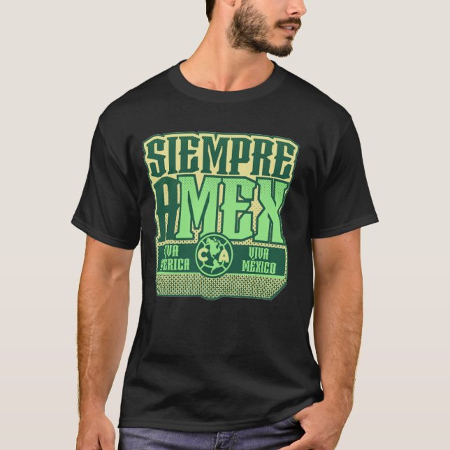 Klubb América stöder det mexikanska fotbollslaget  T Shirt (Framsida)