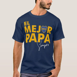 Klubb Atletico Boca Juniors El mejor Pappa Tshirt T Shirt
