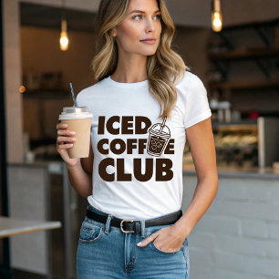 Klubb av kaffe t shirt