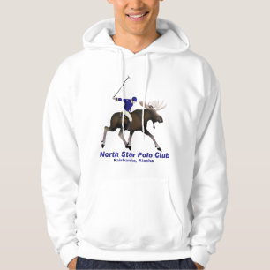 Klubb av nordstjärna (moose)-polo sweatshirt