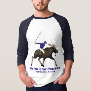 Klubb av nordstjärna (moose)-polo t shirt