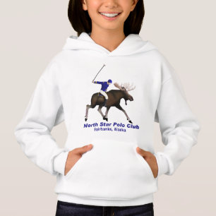 Klubb av nordstjärna (moose)-polo tee shirt