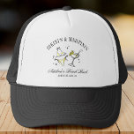 Klubb Bachelorette Party Favor Beach Möhippa Anpas Keps<br><div class="desc">Bikinis och Martinis! Inget mer chic än den trendande klubben bachelorette-temat! Underbart Bach-parti-favoriter för alla dina brudtärnor och maid of honor!</div>