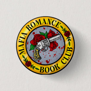 Klubb Badge för maffian Romantik Bok Knapp