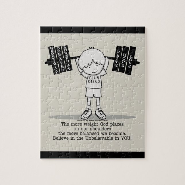 Klubb BITUB - mer balanserat Pussel (Vertikal)