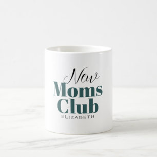 Klubb Calligraphy mongram kaffe mugg