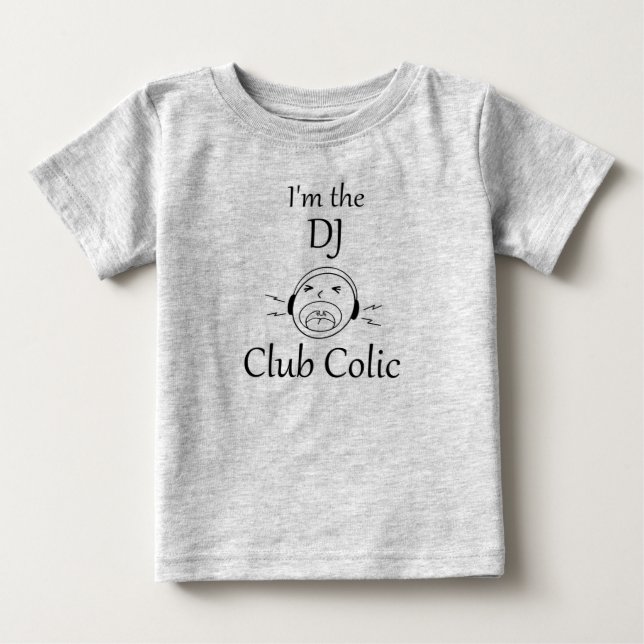 Klubb Colie - jag är DJ-karddräkt Tröja (Framsida)