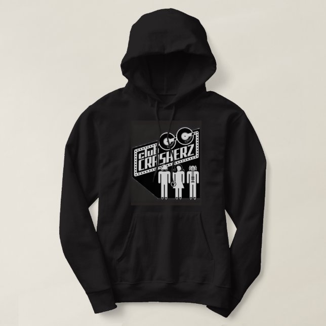 Klubb Crasherz Hoodie (Design framsida)