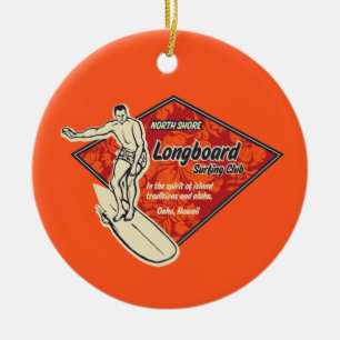Klubb Diamond Surfer Ornament