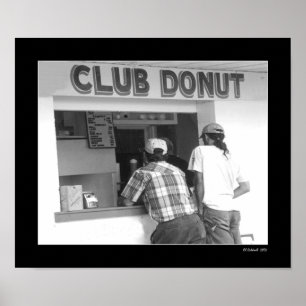 Klubb Donut Poster