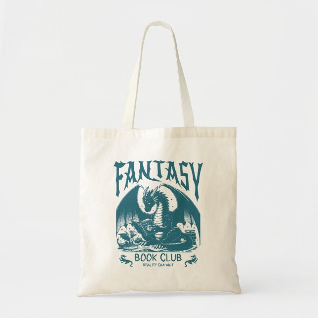 Klubb Dragon Fantasy Bok Tygkasse (Framsidan)