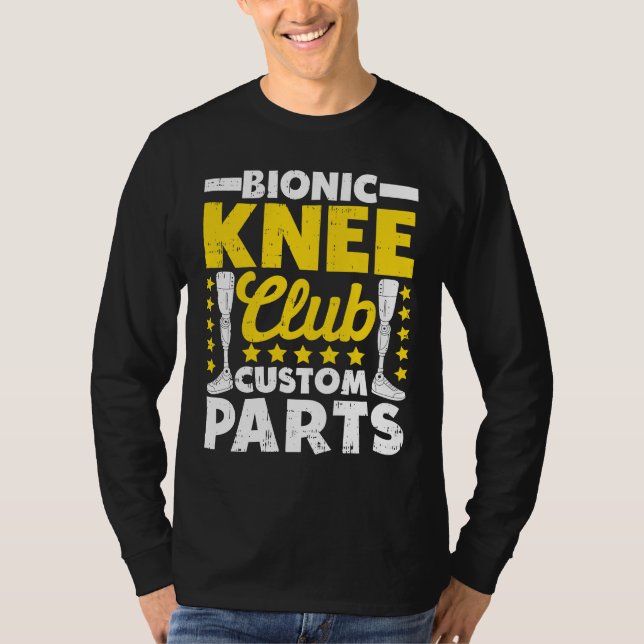 Klubb för återanskaffning av bioniska knäled t shirt (Framsida)