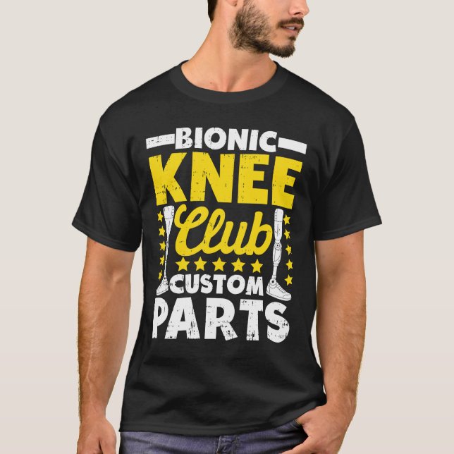 Klubb för återanskaffning av bioniska knäled t shirt (Framsida)