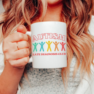 Klubb för Autism Late Diagnosis, nuny neurodiversi Kaffemugg