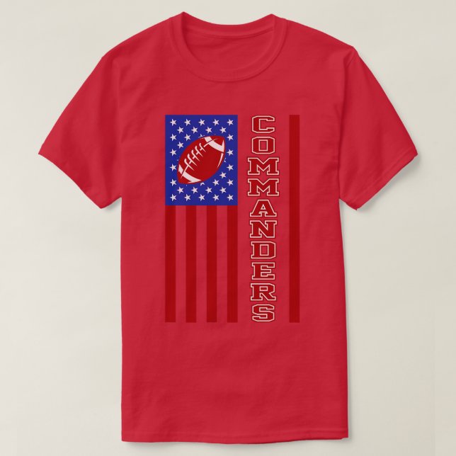 Klubb för befälhavare t shirt (Design framsida)