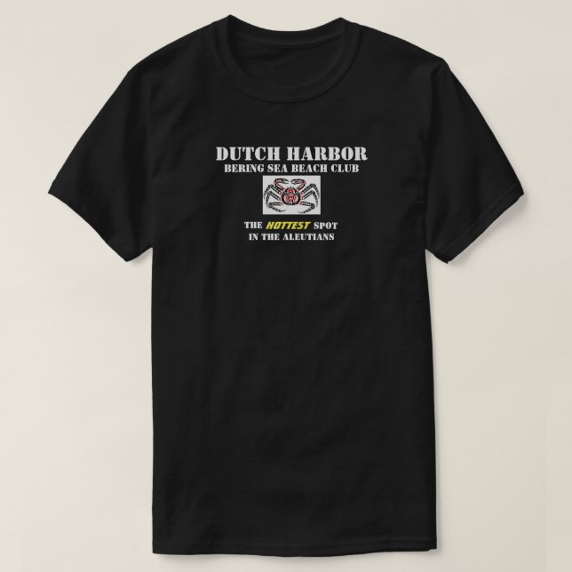Klubb för Bering havsstrand T-shirt (Design framsida)