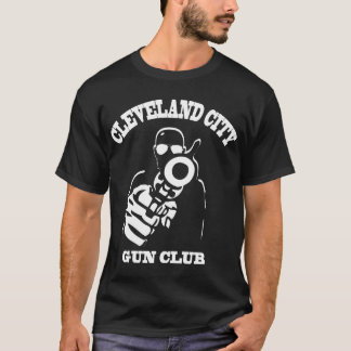 Klubb för Cleveland stadsvapen T-shirt