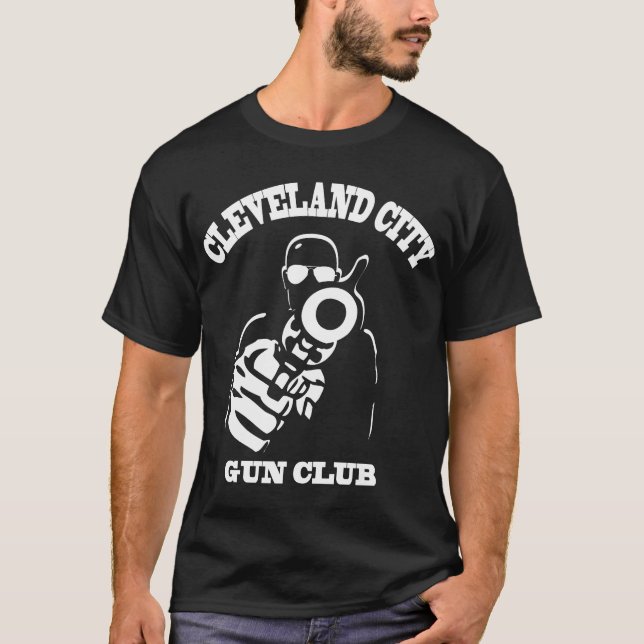 Klubb för Cleveland stadsvapen T-shirt (Framsida)