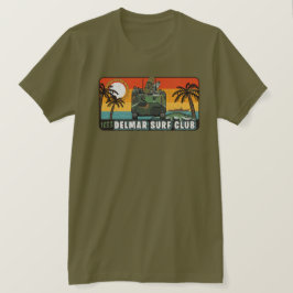Klubb för Del-Mar-Surfa T Shirt