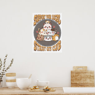 Klubb för gatukatter poster