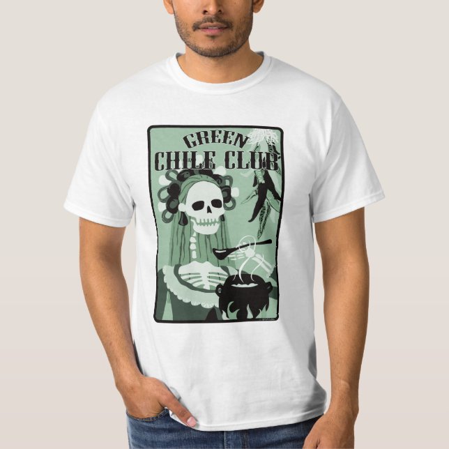 klubb för grönt t-shirt (Framsida)