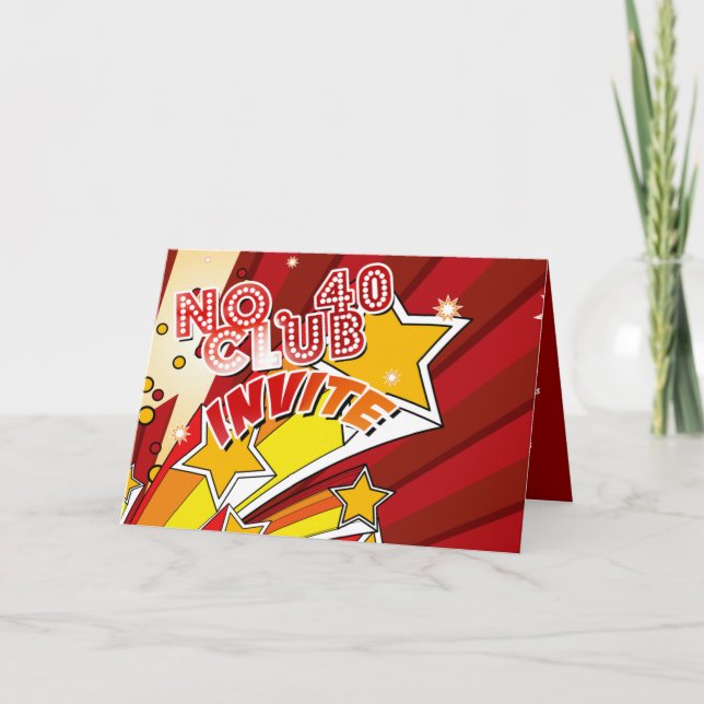 Klubb för inbjudan No.40 (Framsida)