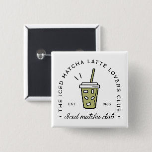 Klubb för isärd matcha latte älskare knapp
