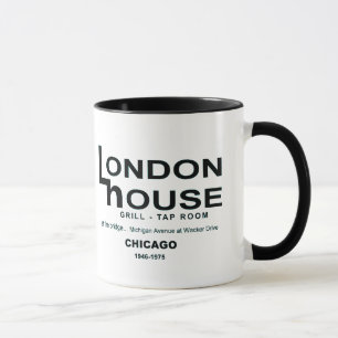 Klubb för London husrestaurang, Chicago, IL Mugg