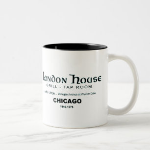 Klubb för London husrestaurang, Chicago, IL Två-Tonad Mugg