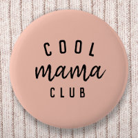 Klubb för Mamma av coola | Modern Peachy Rosa Mors