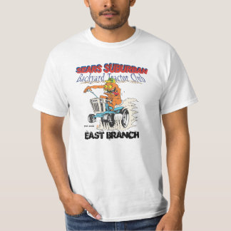 Klubb för Sears östlig gren för förorts- T-shirt