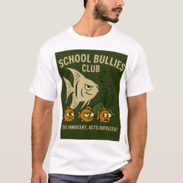 Klubb för skolbullies | Funny Aquarium T Shirt