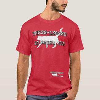 Klubb för tre äldre kattägare t shirt