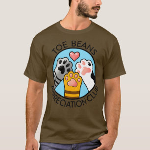 Klubb för utvärdering av toe-bönor t shirt