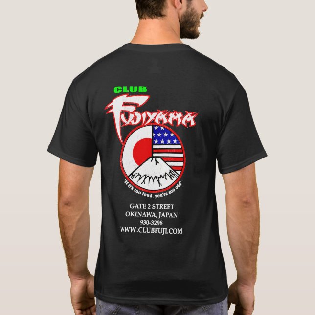 Klubb Fujiyama T-Shirt (Baksida)