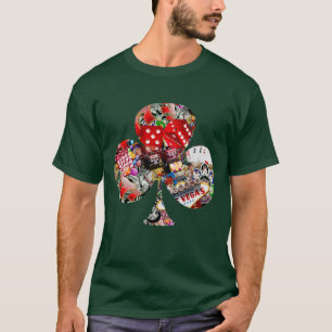 Klubb - Las Vegas Spelkort Form T Shirt