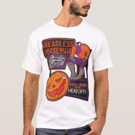 Klubb med Headless Horseman Comedy Active T- Shirt T Shirt
